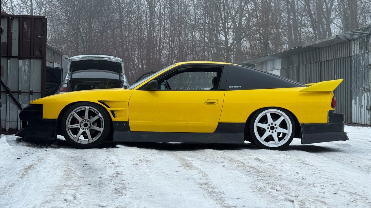 Nissan S13 gets new wheels and 326 power wing