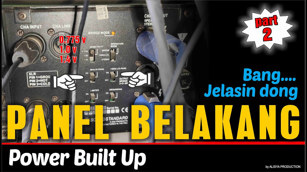 PANEL BELAKANG POWER BUILT UP BAGIAN 2