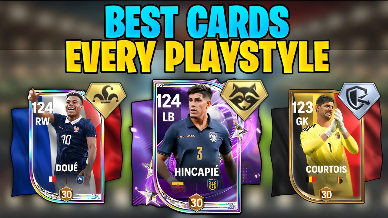 Лучшие карты для каждого стиля игры и позиции в FC Mobile