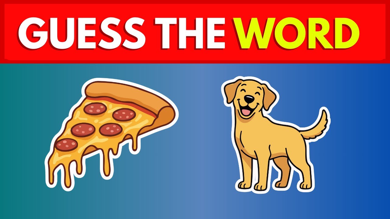 Can You Guess The Word By Emojis 🤔 Emoji Quiz Challenge 2025