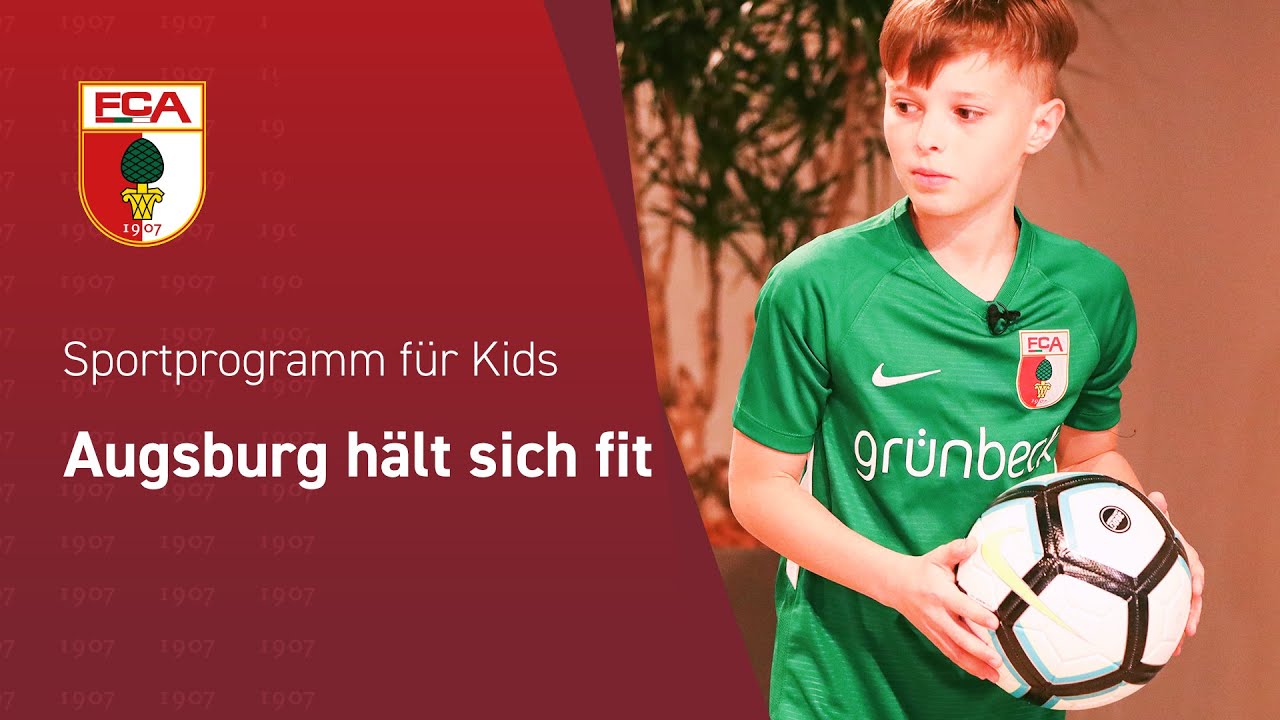 Augsburg hält sich fit // Sportprogramm für Kids - Workout 5 mit Tobias Werner