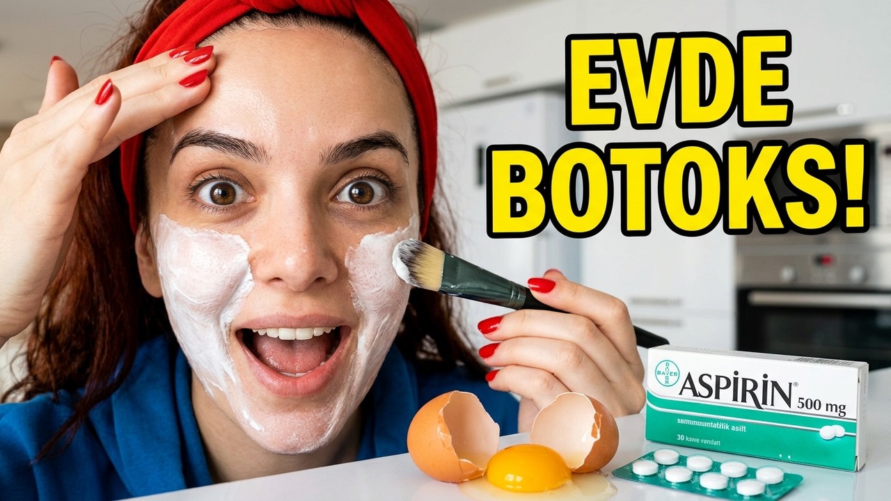 ZR&Oacute;B BOTOX W DOMU W 20 MINUT - Z 2 LEKKIMI SKŁADNIKAMI - NATYCHMIASTOWY LIFTING TWARZY