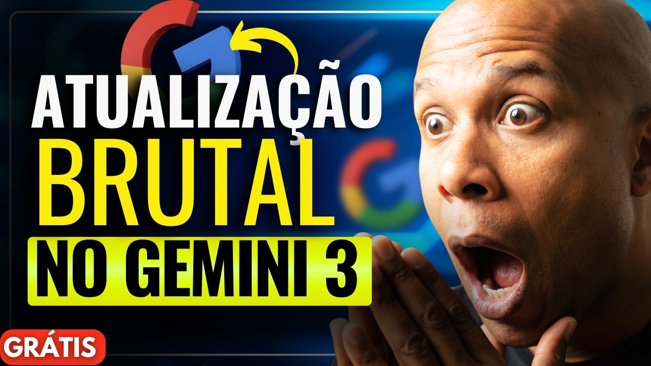 🤯 Google libera atualização BRUTAL no Gemini e aumenta seu poder! VOCÊ JÁ PODE USAR