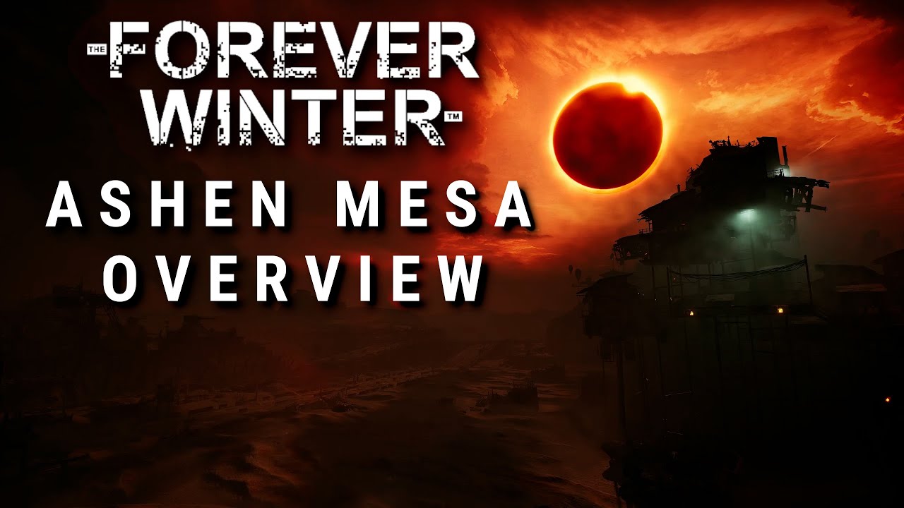 Ashen Mesa - Forever Winter Map Overview