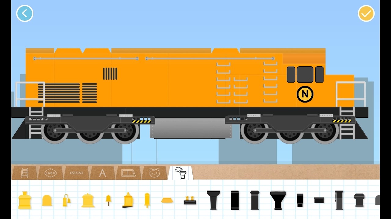 Locomotive U15C PNR DEL 917 (Request) - Labo Brick Train