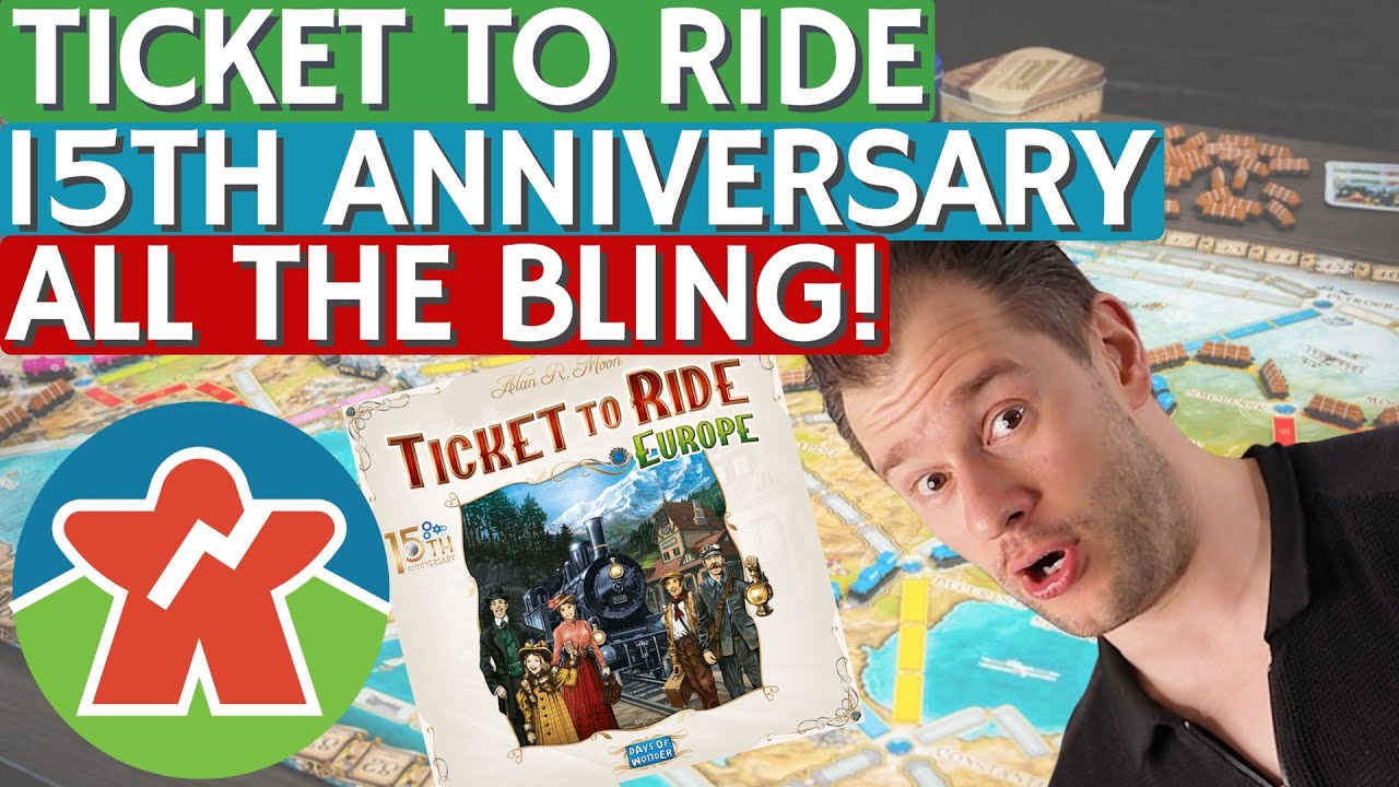 Ticket To Ride 15th Anniversary 