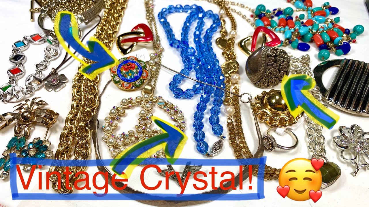 🌀45Lb Ep8 🤩Vtg Crystal! 😘Italy Mosaic! Sale & More!