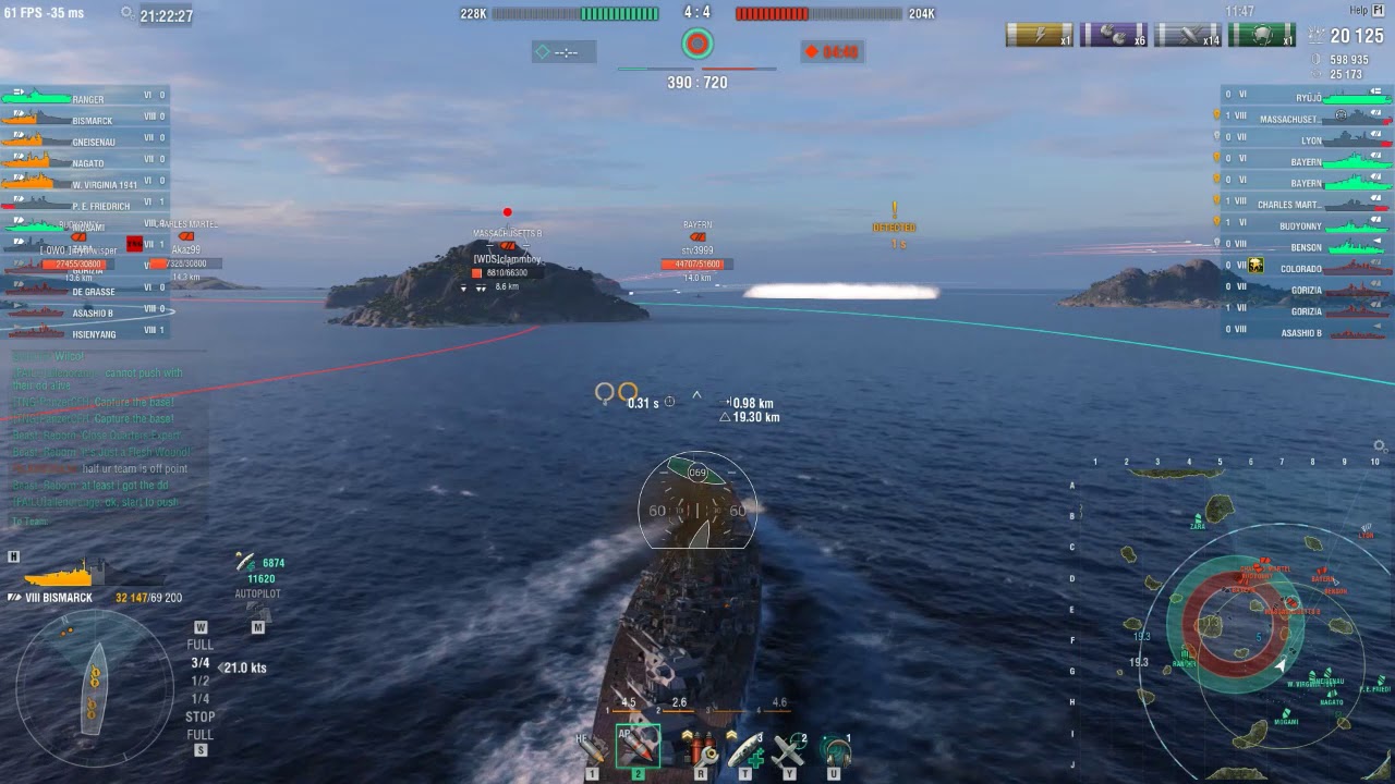 Captain Salty's First Kraken in a Battleship in World of Warships