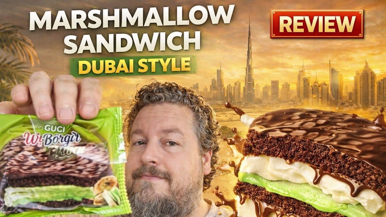 Marshmallow Sandwich Dubai Style Review und Test