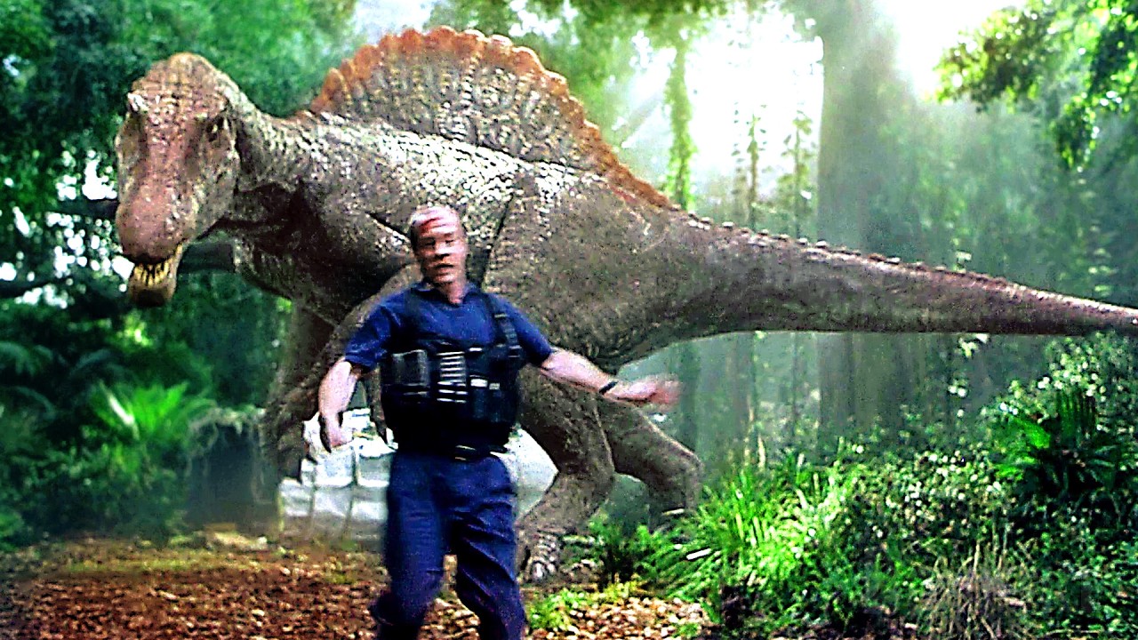 Spinosaure cherche à manger | Jurassic Park III | Extrait VF
