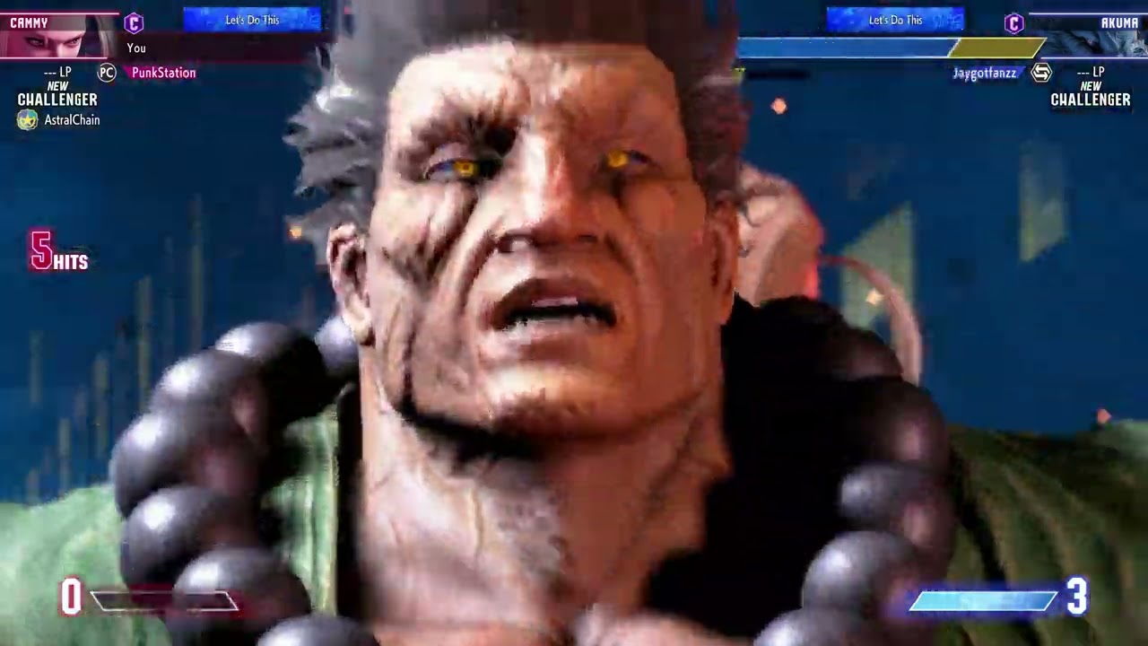 Street Fighter 6 - Akuma smashes Cammy