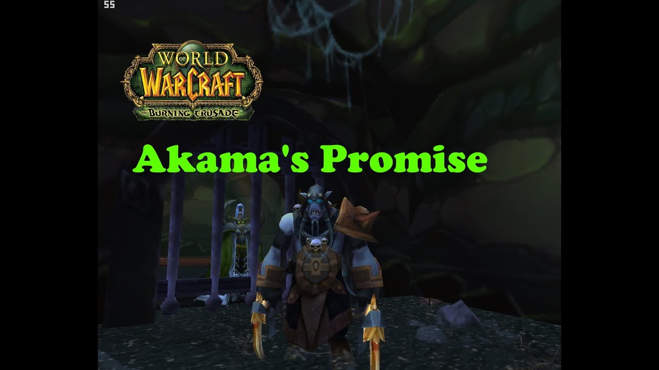 World of Warcraft. Quests - Akama's Promise