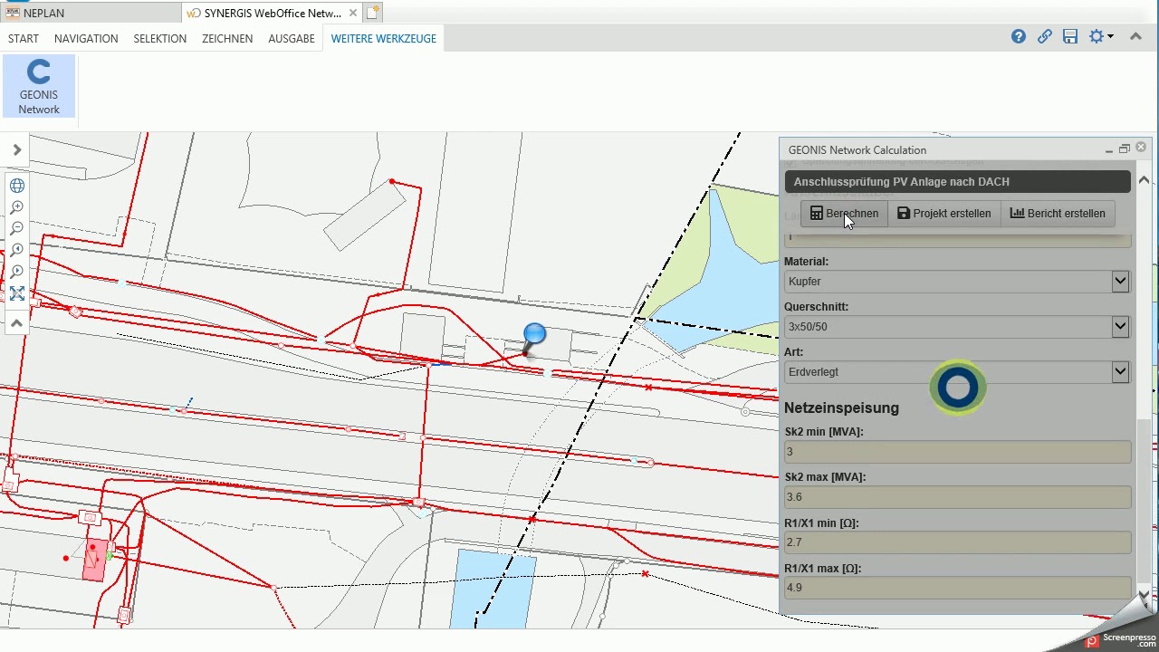NEPLAN API - GIS interface with ESRI