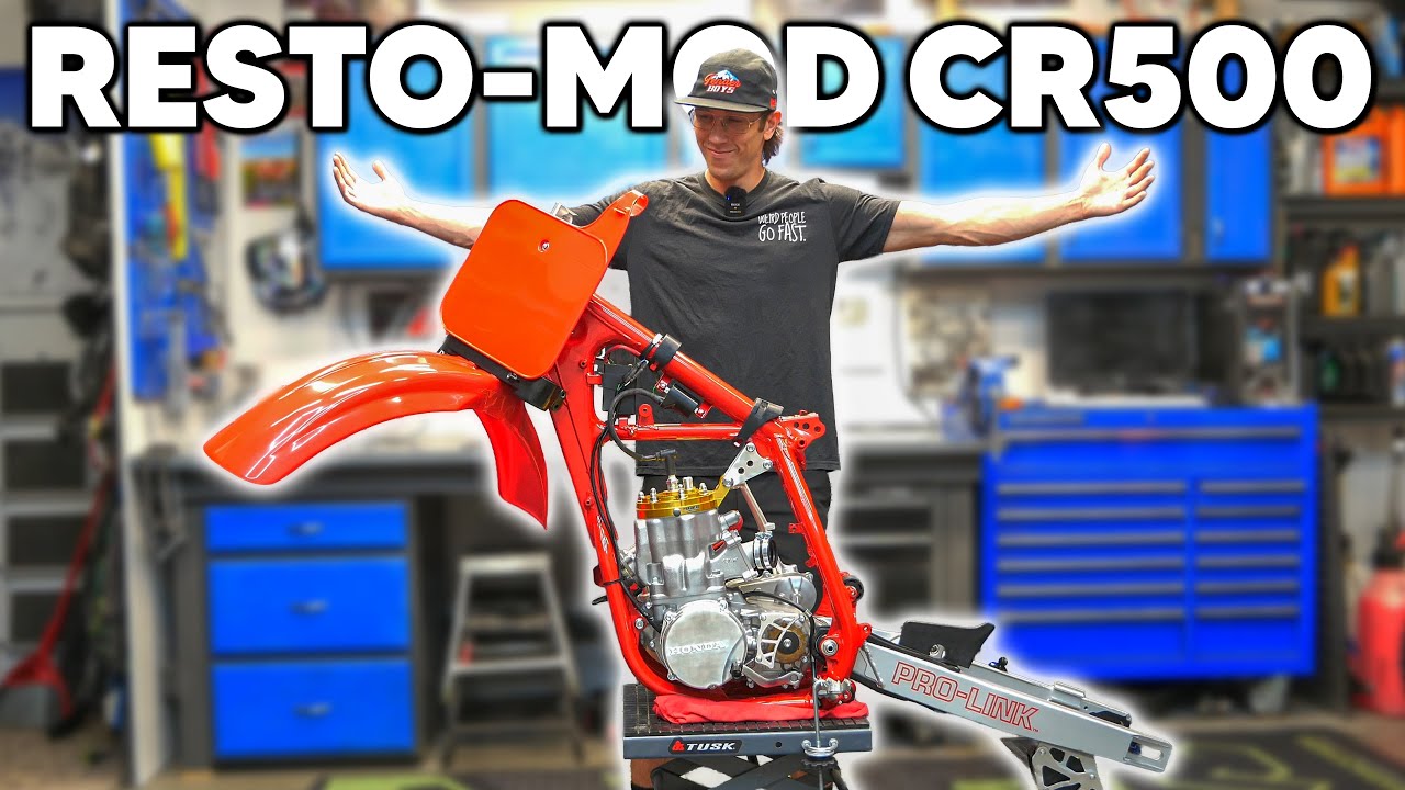 The 1988 Honda CR500 Build is Coming to Life!