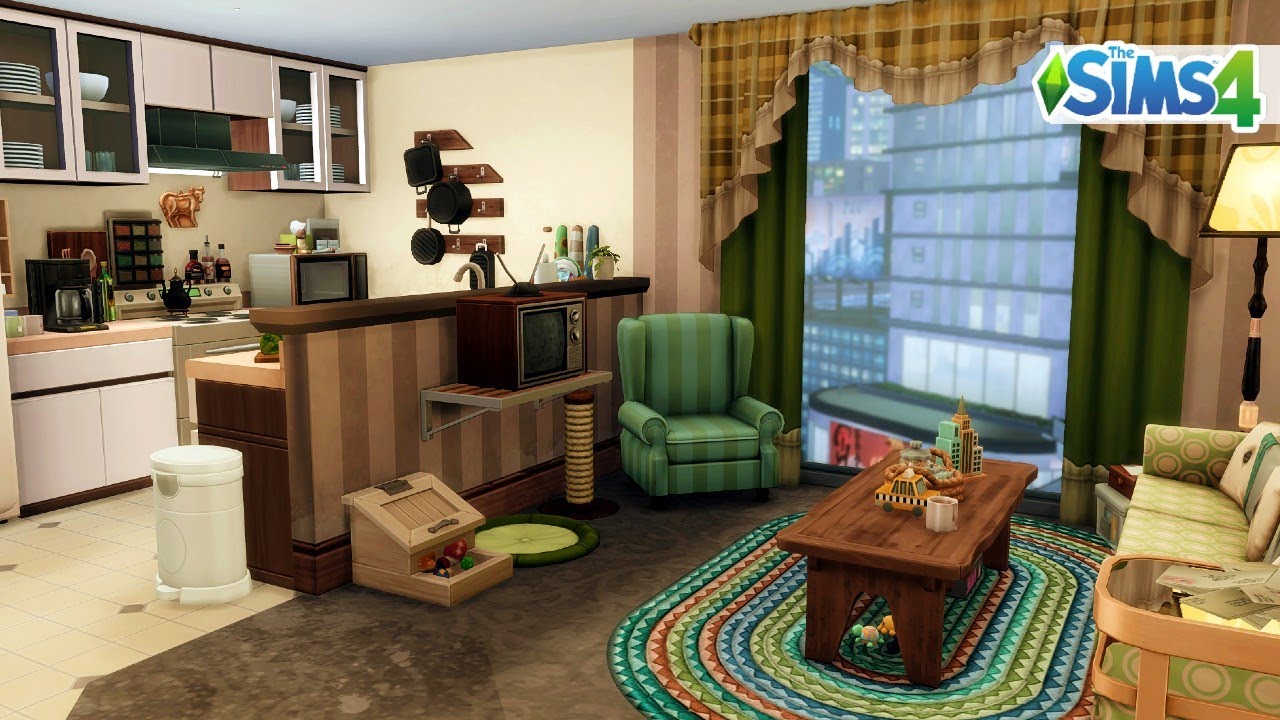Quirky Cat Apartment 🐈 | The Sims 4 - Speedbuild