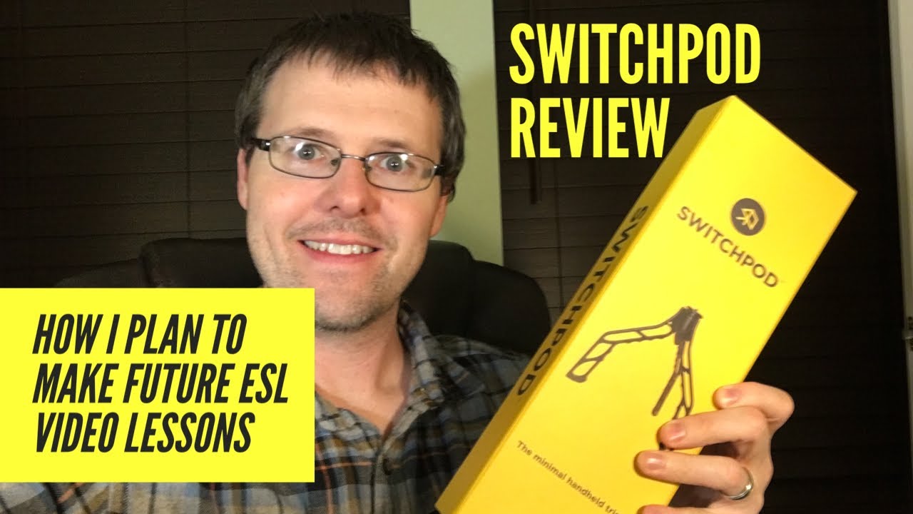 Switchpod Camera Tripod for iPhone or Smartphone Option | My Review for Making YouTube Videos