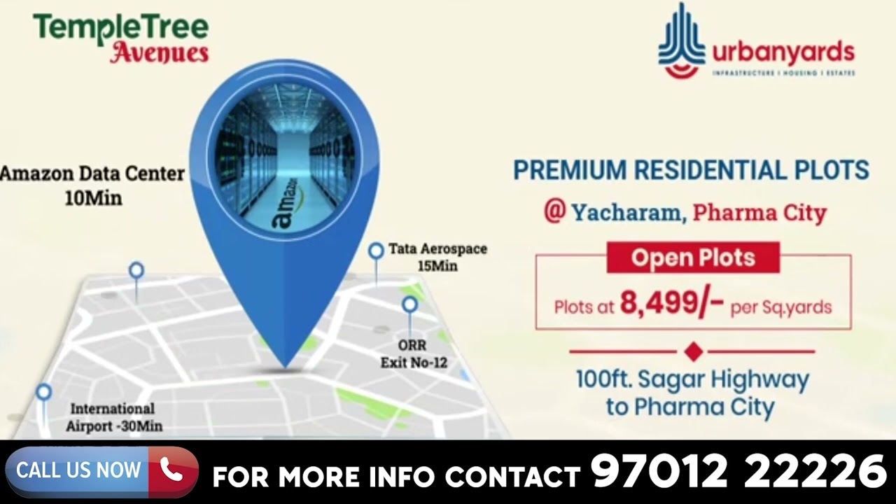 Pharma City Hyderabad Plots | Premium residential plots available @pharmacity - contact 9701222226