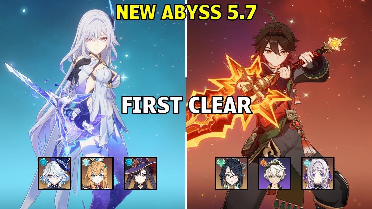 C2 Skirk Freeze & C6 Gaming Melt - Spiral Abyss 5.7 Floor 12 9 stars Genshin Impact