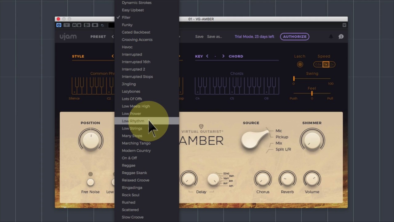 UJAM Virtual Guitarist AMBER