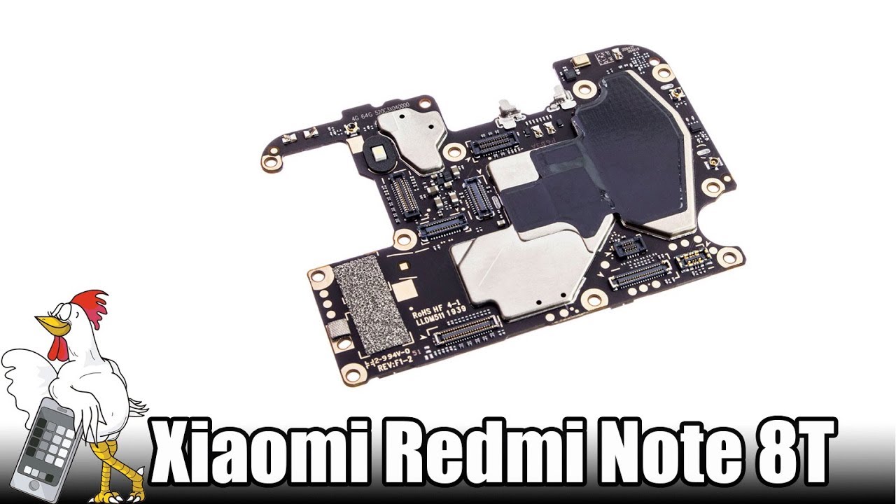 Gu&iacute;a del Xiaomi Redmi Note 8T: Cambiar placa base