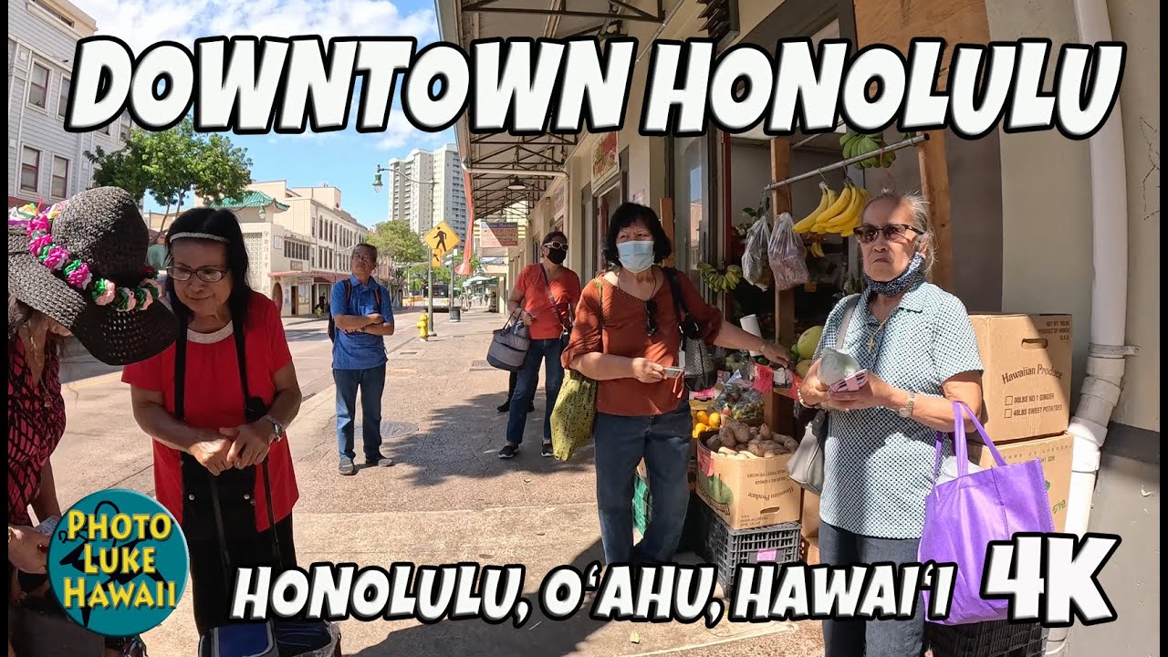 Downtown Honolulu and Chinatown Walk Virtual Walk Royal Kitchen Bao Manapua November 1, 2023