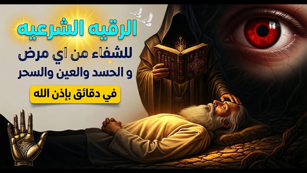 الرقية الحارقة للعين والحسد والسحر القديم - ستشعر بخروج الألم فوراً ⚡️