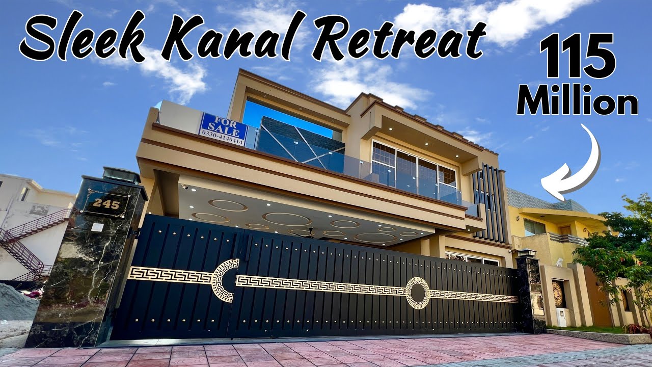 Luxurious 1 Kanal Modern Masterpiece in Bahria Town Islamabad! | Kanal House for sale In Bahria Town