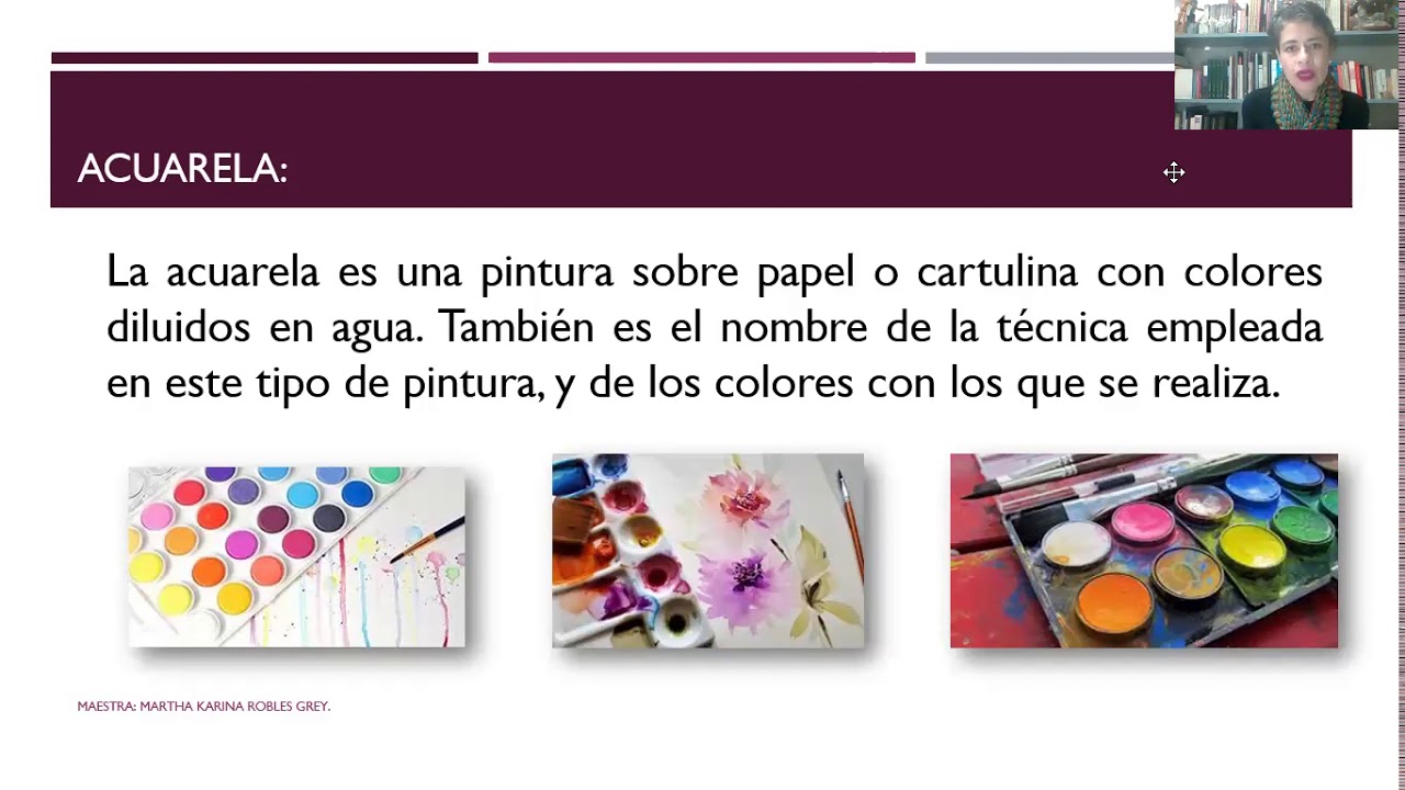 Técnicas de las artes visuales. Técnicas tradicionales.