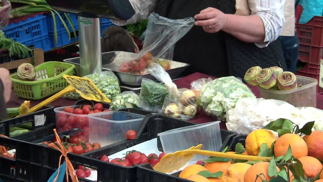 Campo de' Fiori Food Market, Rome Street Market, Italian Food!