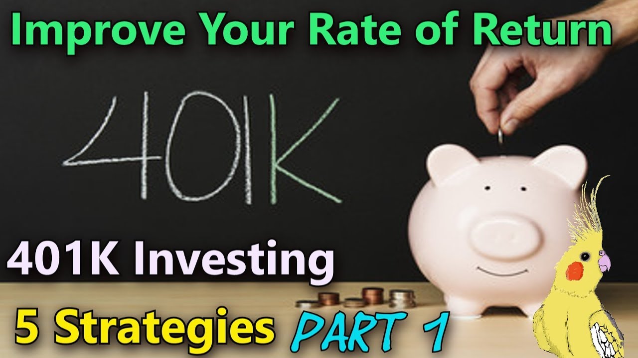 401K Investing Basics 📈 401K Investing Strategies  (Part 1)