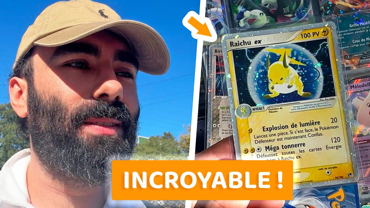 Un TRÉSOR POKÉMON en BROCANTE.. 💸