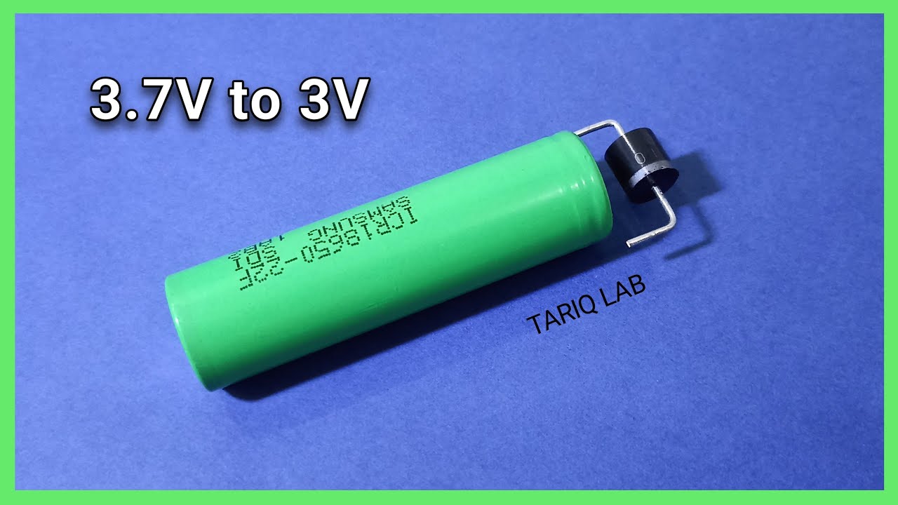 How To Convert 3.7V To 3V | 3V Power Supply