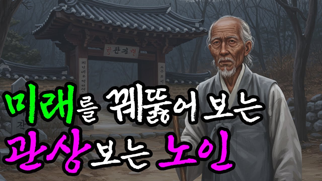 조선시대 미래를 꿰뚫어보는 관상가 노인의 예언 l 야담·민담·전설·설화·옛날이야기·오디오북