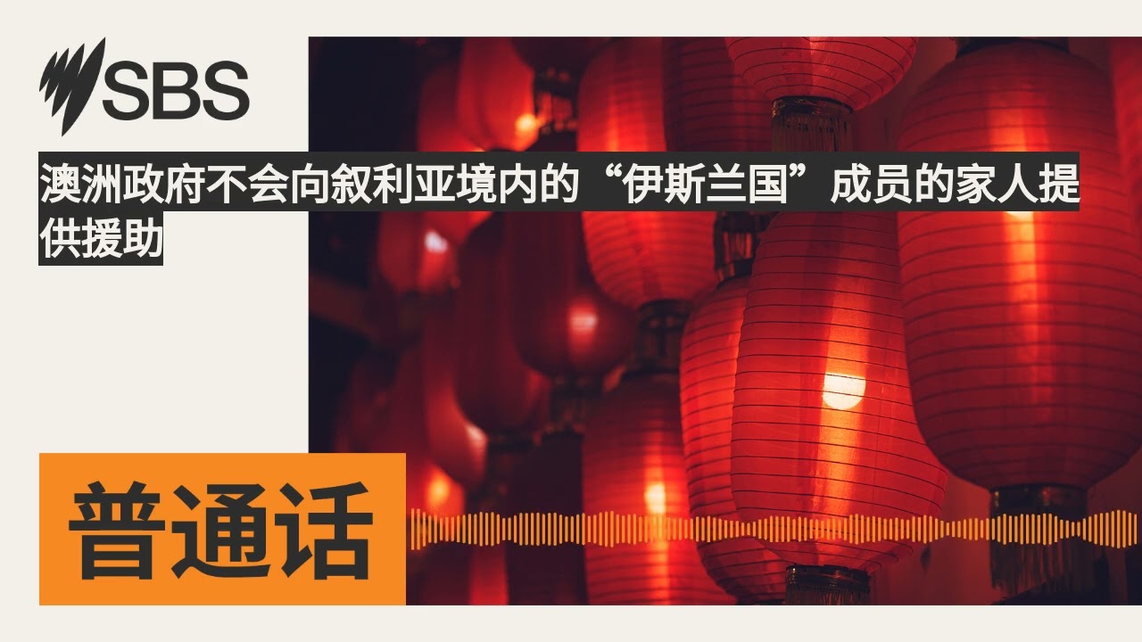 澳洲政府不会向叙利亚境内的“伊斯兰国”成员的家人提供援助 | SBS Mandarin - SBS 普通话电台