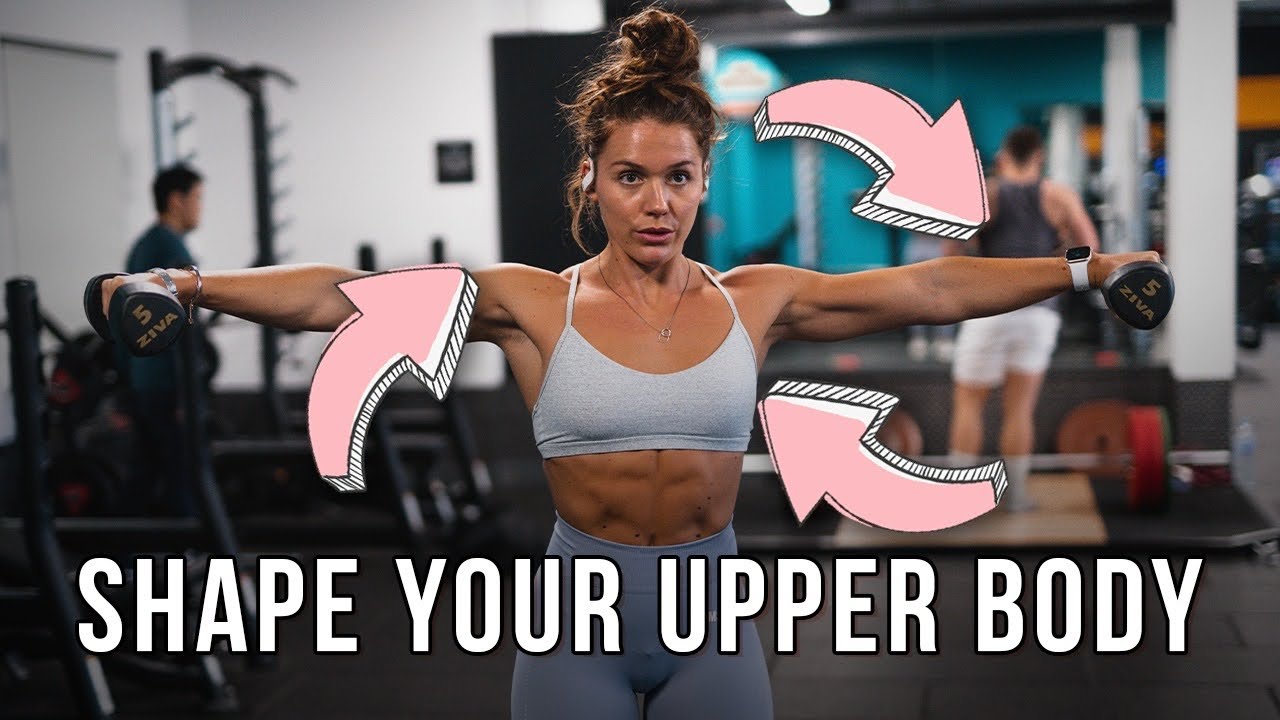 Shape Your Upper Body Workout | Chest & Shoulders Full Sets and Reps