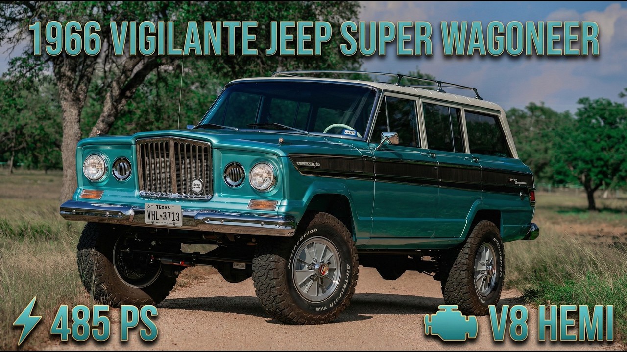 1966 Jeep Super Wagoneer Restomod von @vigilante4x4 mit 485 PS Hemi-V8