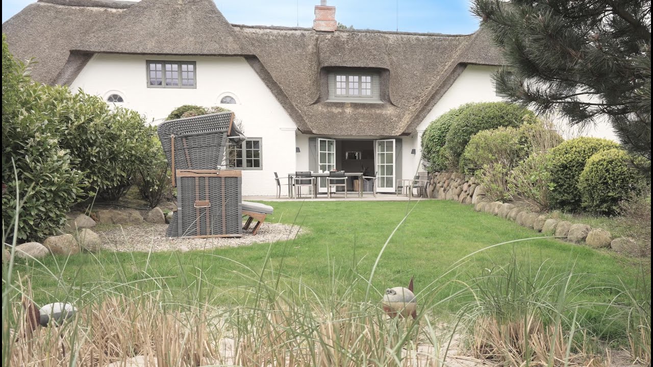 Ferienhaus Friesenhof Änne_Haus 3 - modern urlauben unter Reet in Keitum/ Sylt