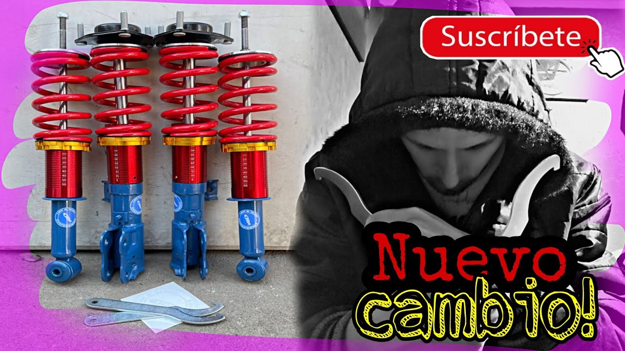 INSTALACIÓN DE SUSPENSIÓN COILOVERS AL MITSUBISHI LANCER |MENTA
