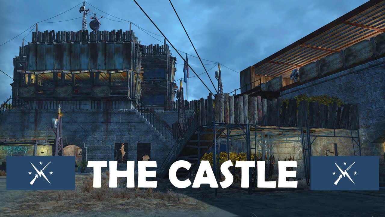 CASTLE SETTLEMENT TOUR | Fallout 4