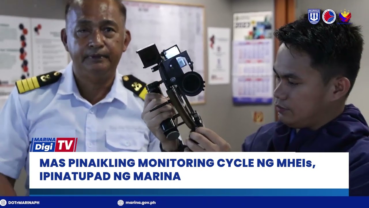 𝐌𝐀𝐑𝐈𝐍𝐀 𝐍𝐄𝐖𝐒 𝐎𝐍 𝐃𝐄𝐂𝐊: 𝐌𝐚𝐬 𝐩𝐢𝐧𝐚𝐢𝐤𝐥𝐢𝐧𝐠 𝐦𝐨𝐧𝐢𝐭𝐨𝐫𝐢𝐧𝐠 𝐜𝐲𝐜𝐥𝐞 𝐧𝐠 𝐌𝐇𝐄𝐈𝐬, 𝐢𝐩𝐢𝐧𝐚𝐭𝐮𝐩𝐚𝐝 𝐧𝐠 𝐌𝐀𝐑𝐈𝐍𝐀
