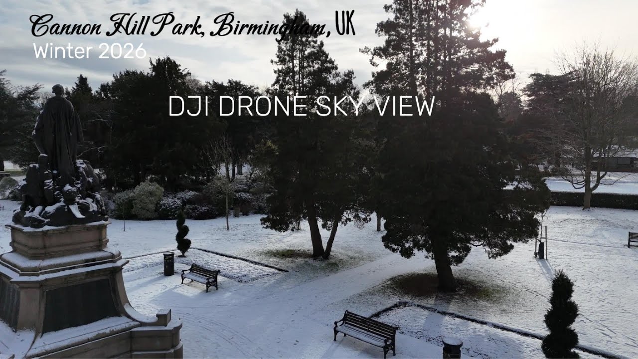 Cannon Hill UK 8K Drone SkyView ❄️ Winter '26 ❄️