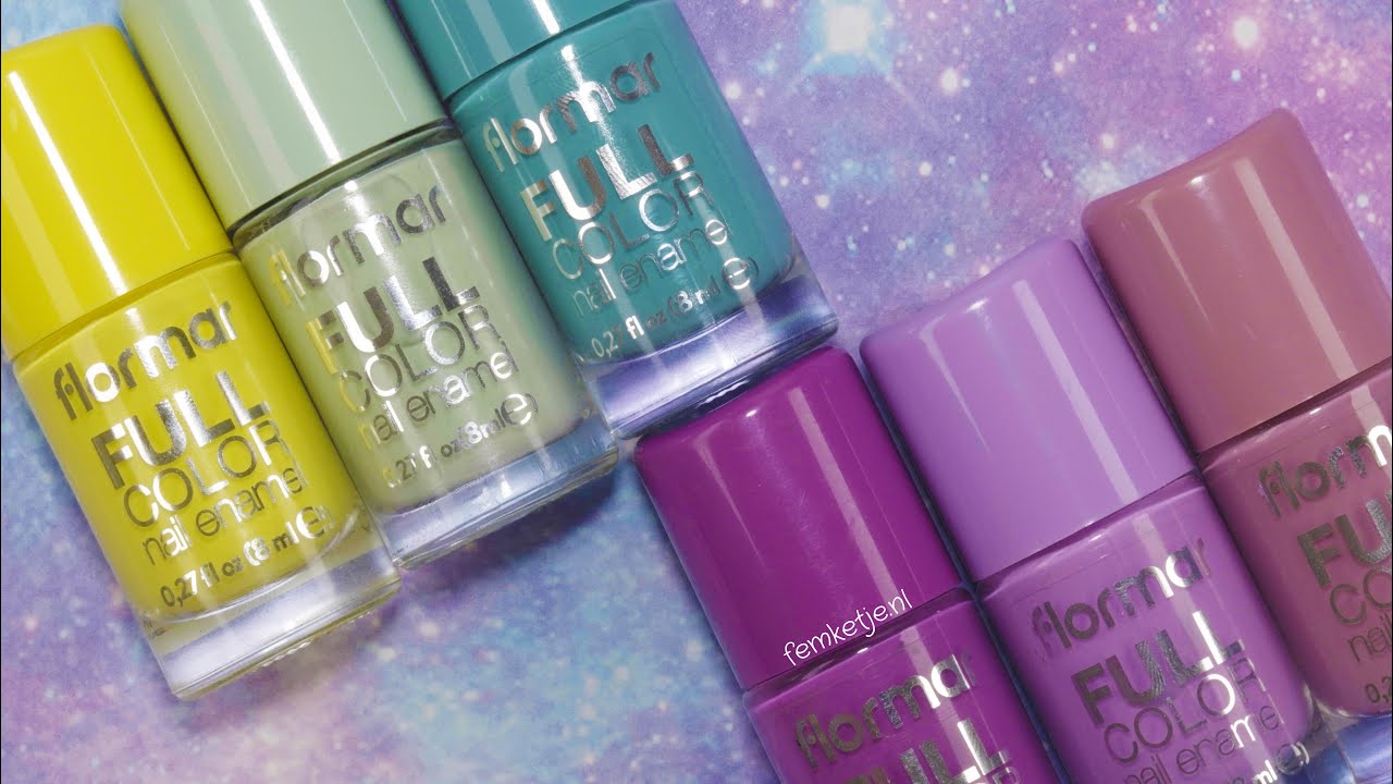 Flormar Full Color Nail Enamel (OPAQUE & AFFORDABLE!) - femketjeNL