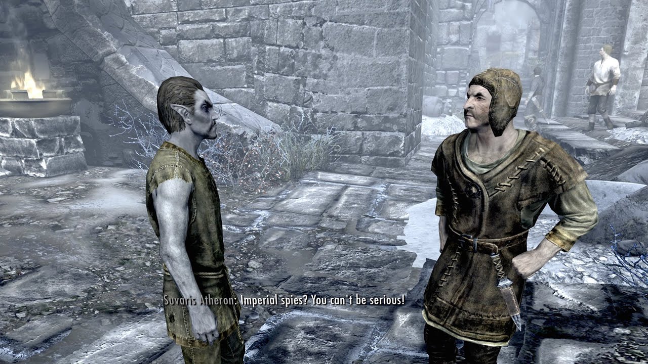 What happens If come to Rolff Stone Fist as a Dark Elf