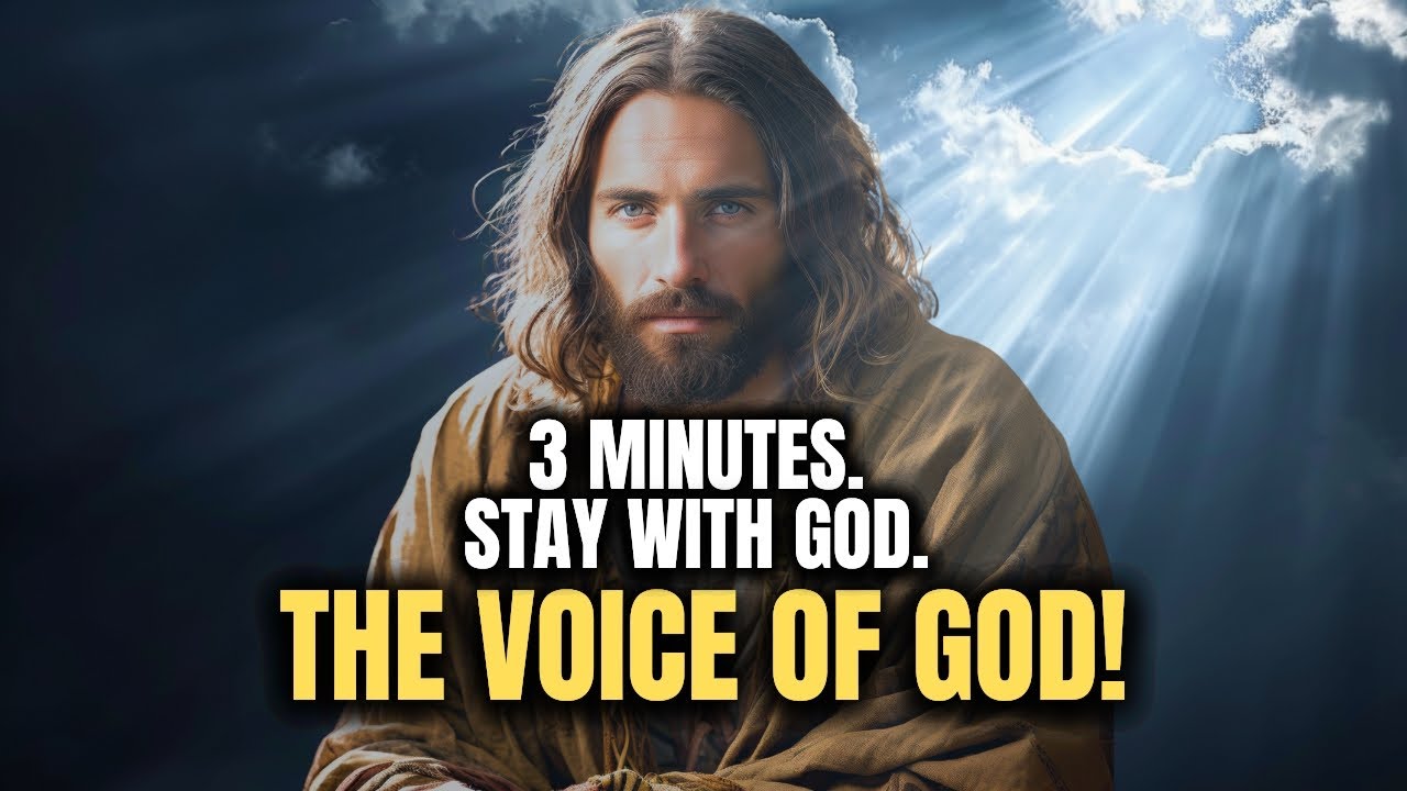 God Warns: After the test, choose PEACE for 3 minutes