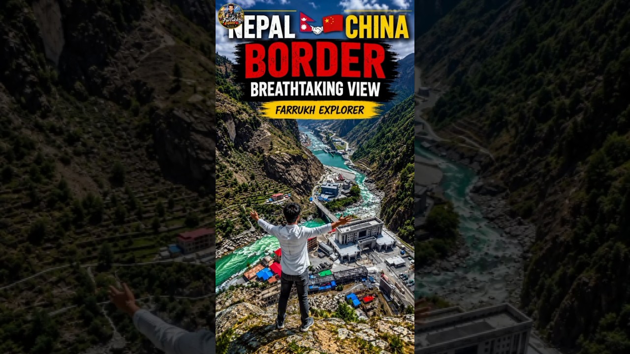 🇳🇵🇨🇳 Nepal&ndash;China Tibet Border | Breathtaking Himalayan Views 🏔️🚁