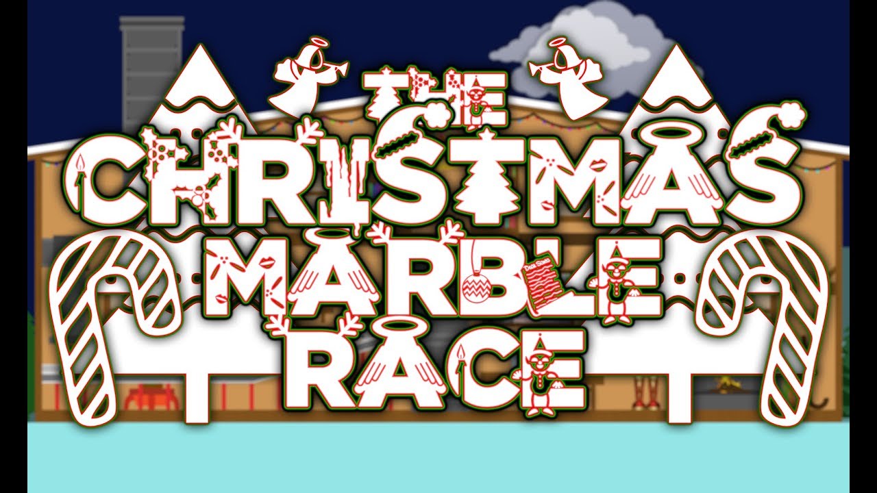 The Christmas Marble Race