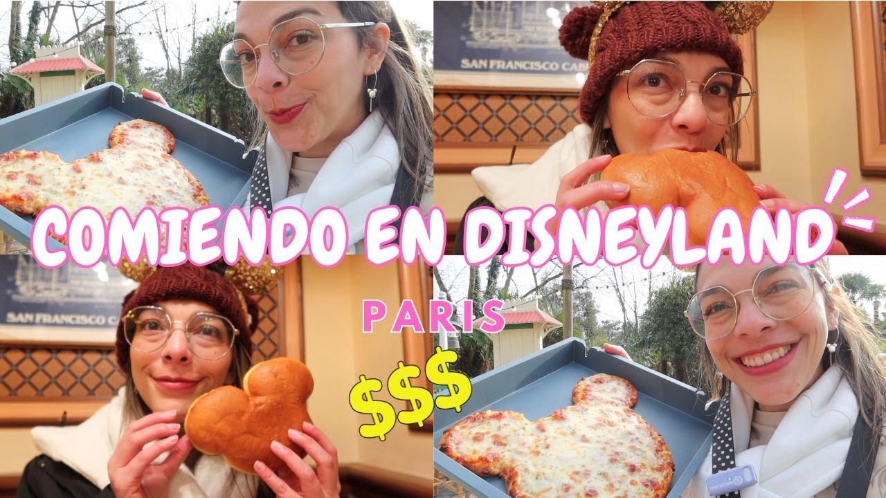 Un día comiendo en Disneyland París 🌭🍦 - ¿Cuánto gastarías? | Katia M