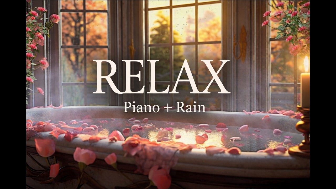 Deep Relaxation in the Rain 🌿 Healing Rain Sounds & Soft Music