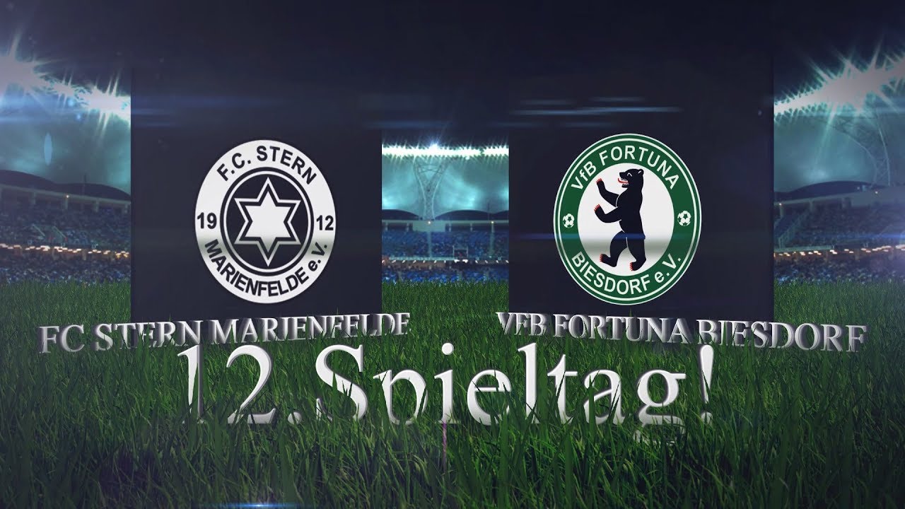 [12.Spieltag/Landesliga] FC Stern Marienfelde - VfB Fortuna Biesdorf