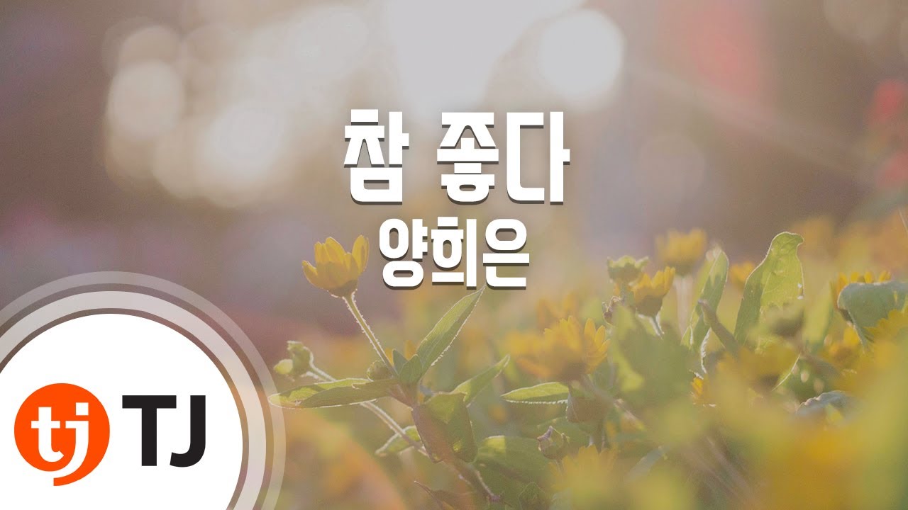 [TJ노래방] 참좋다 - 양희은 / TJ Karaoke